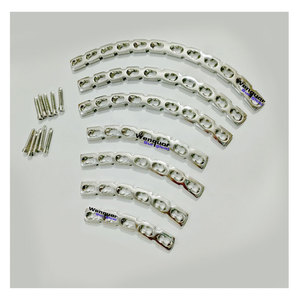LCP Curved Reconstruction Plate and <b>Screw</b> <b>Set</b> 80 PCS Orthopedic Implant Kit Stainless Steel Instruments - Product Image 1