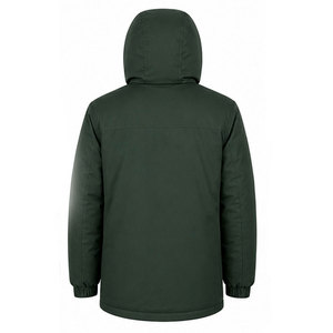 Parka d'hiver pour homme, robuste, conçue avec un tissu coupe-vent, une isolation de qualité supérieure et des poches utilitaires spacieuses - Product Image 2