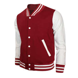 Personalized Leather Sleeves Jackets Men Varsity Jackets Custom Manufacture Varsity Jacket - Product Image 4