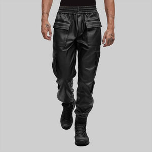 Nouvel Arrivage – Pantalon en Cuir Léger pour Homme, Meilleure Vente, Qualité Supérieure, Effet Délavé, Idéal pour Tenue Décontractée - Product Image 1