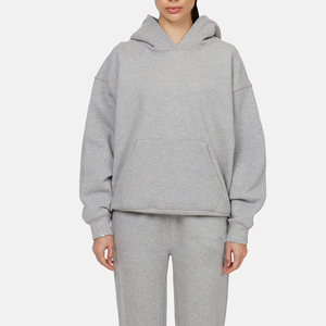 Sudaderas de Mujer de Alta Calidad al por Mayor, Sudadera con Logotipo Personalizado, Sudadera de Otoño con Bordado e Impresión, Sudadera Blanca para Mujer - Product Image 1