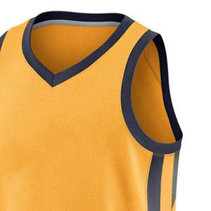 Uniforme de Baloncesto Personalizado Unisex de Nueva Jersey y Pantalones Cortos con Logotipo Personalizado y Colores de Tela a Elección - Product Image 4