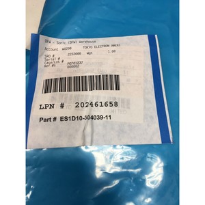 Tel ES1D10-304039-11 flexline, HE/VAC - Trusted Global LEGACY อุปกรณ์เซมิคอนดักเตอร์และชิ้นส่วนที่ - Product Image 3