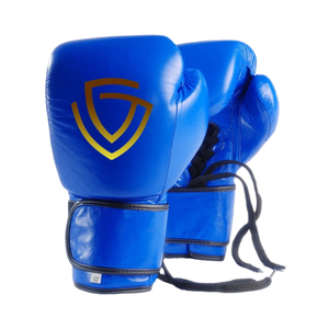 Guantes Profesionales de Piel Sintética de Alta Calidad, Tejido Transpirable que Absorbe la Humedad, Cierre Personalizable, para Artes Marciales y Boxeo - Product Image 1