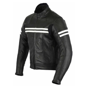 Luxury Genuine <b>Leather</b> <b>Jacket</b> For <b>Men</b> Premium Handmade Comfortable Stylish Winter Street Fashion Collection - Product Image 2