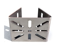 Support de montage vertical extérieur en acier inoxydable SUS304 pour caméra de surveillance, accessoires de sécurité CCTV, support d'antenne