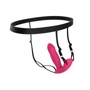 Nuevo Vibrador de Moda para Fiestas con Correas, Resistente al Agua IPX6, Recargable por USB, 10 Frecuencias, Color Rojo Rosa, Estimulación para Adultos - Product Image 4