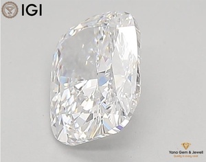 CUSHION Cut con Certificado IGI, Diamante CVD Cultivado en Laboratorio de 1.00 Quilates, Color D, Claridad VS1, para la Creación de Joyería Fina - Product Image 6