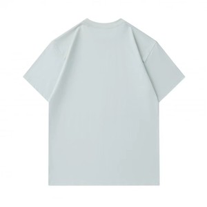 Camiseta de Hombre con Logotipo Personalizado, 100% Poliéster, Cuello Redondo Suave, Premium 180g, Transpirable, Estilo Casual Elegante, Fabricante OEM, Color Liso Plisado - Product Image 1