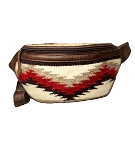 Monedero cruzado con estampado de animales occidental hecho a mano con estilo con diseño de manta del sudoeste Moda para mujer Uso diario - Product Image 1