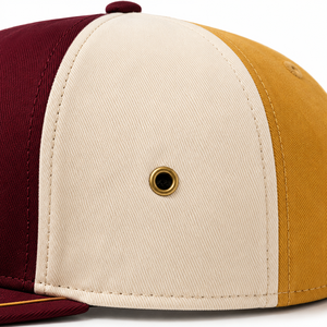 Custom Printed Logo Structured Fitted Baseball Cap Waxed Cotton Wholesale OEM Private Label Velcro Closure For Men Women Golf - Product Image 5