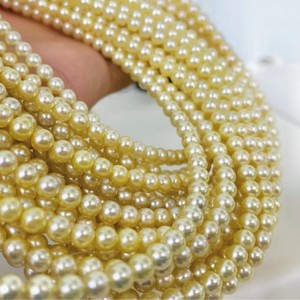 Collier en perles de chanvre authentiques de 8-9 mm, multi-usage, chaîne de pull, légèrement imparfait, style élégant, vente en gros du fabricant - Product Image 4