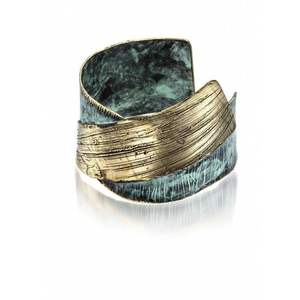 Boutons de manchette et bracelets en laiton et cuivre d'inspiration vintage, accessoires de mode en cristal pour offrir en cadeau - Product Image 3