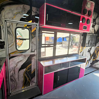 Remorque alimentaire mobile avec cuisine complète, cuisine extérieure, camion de café, camions de restauration de rue pour snacks, bonbons et chips