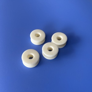 Filo Anti-statico resistente all'usura in ceramica anello guida rulli ruota allumina Zirconia ceramica parte processo di lucidatura - Product Image 2