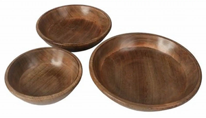Tazón de Ensalada de Madera Natural Hecho a Mano con Técnica de Pulido Cerámico y Raíz Tallada para Servir Dulces, Disponible para Pedidos al por Mayor - Product Image 4