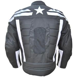 Motorcycle sheep <b>Leather</b> <b>Jacket</b>-Spring Season Plaid Stand Collar Zipper Front Eco-Friendly Costume - Product Image 6