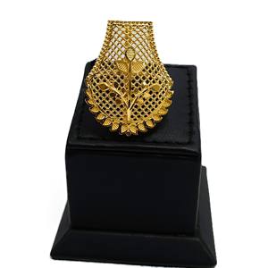 Conjunto de collar chapado en oro de 24 quilates superventas, 5 gramos para bodas, aniversarios, diseño moderno, joyería de moda, nuevo diseño - Product Image 5