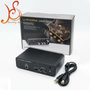 Carte son externe USB haut de gamme HUASHENEG pour l'enregistrement sur ordinateur, accessoires d'instruments de <span class=keywords><strong>musique</strong></span> - Product Image 2