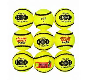 Custom Logo Printed Hurling Sliotars Factory Direct Wholesale <b>Smart</b> Touch Training Balls Durable All-Weather PU Leather - Product Image 6