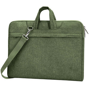 Sac pour ordinateur portable homme/femme, best-seller, plusieurs compartiments spacieux, poches intérieures multiples, cuir véritable, léger, imperméable - Product Image 1