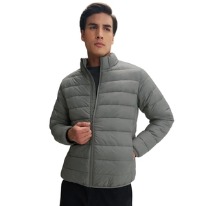 Blouson d'hiver matelassé pour homme, isolé, chaud, léger, coupe-vent, manteau décontracté pour l'extérieur, fabricant de vêtements sur mesure - Product Image 2