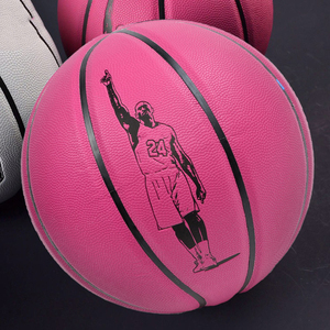 Balón de Baloncesto Personalizado con Etiqueta Privada, Tamaño 7, Sin Costuras, Laminado, Precio al por Mayor, Balón de Baloncesto Profesional de PU Oficial - Product Image 4