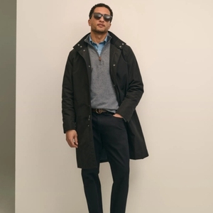 Abrigo de tweed de invierno para hombre, estilo 2026, personalizable, de botonadura sencilla y doble, largo, corte ajustado, venta al por mayor, económico. - Product Image 1