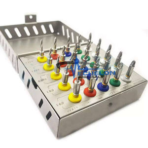 Kit de forets coniques 25 pièces avec butées pour chirurgie guidée d'implants dentaires, instruments dentaires CE par ECHELON SURGICALS - Product Image 4