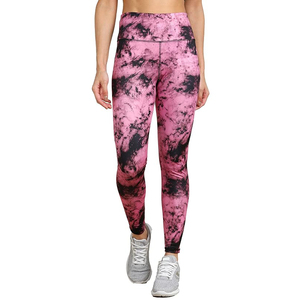 Leggings de Yoga Flexibles para Mujer, Cintura Alta, Control de Abdomen, Elásticas, Transpirables, Sin Costuras, Pantalones Deportivos - Product Image 1
