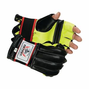 Guantes de Boxeo MMA Personalizados Ligeros de Primera Calidad, de Medio Dedo, de Secado Rápido, que Absorben la Humedad, de Cuero PU - Product Image 1