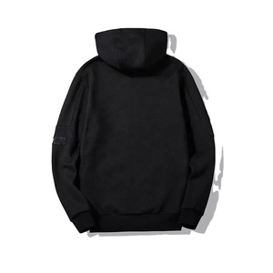 เสื้อฮู้ดดี้ผู้ชายแบบซิป ขนาดใหญ่พิเศษ ผ้าฝ้าย 100% สวมใส่สบาย ระบายอากาศได้ดี เป็นมิตรกับสิ่งแวดล้อม - Product Image 3