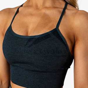 Soutien-gorge de sport personnalisé pour femme, haut d'entraînement professionnel, tissu premium, marque privée, processus d'approvisionnement OEM ODM Impex - Product Image 5