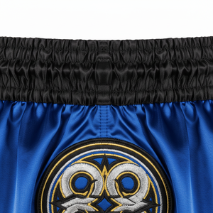Pantalones Cortos de Boxeo Personalizados de Satén para Adultos y Niños, Pantalones Cortos de Boxeo Antiarrugas para Hombre con Cordón Ajustable - Product Image 6