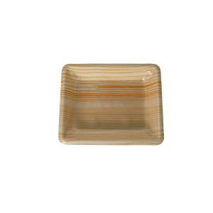 Barquette alimentaire jetable rectangulaire en polystyrène (PSP) de qualité supérieure 150x120x20mm pour sandwichs et salades, insert d'emballage sous blister - Product Image 3