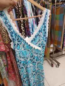 Robe longue d'été décontractée pour femme, style bohème, col halter, imprimé floral, en coton extensible, coupe ample, pour la plage - Product Image 2