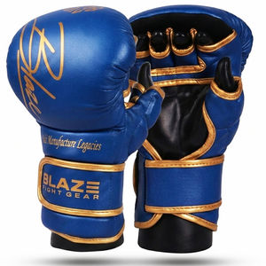 Gants de MMA tendance : Nouveaux gants de sparring MMA pour l'entraînement UFC, la boxe, le grappling, le sac de frappe et les arts martiaux en cuir - Product Image 2