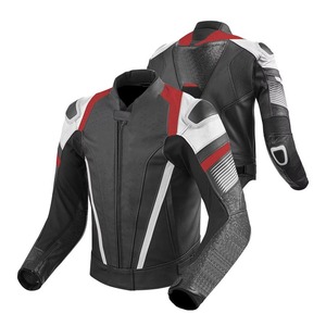 Stylish <b>Men</b> Motorbike <b>Jacket</b> <b>Waterproof</b> <b>Winter</b> Hot Selling Breathable Comfortable High Quality Genuine Leather Motorcycle - Product Image 1