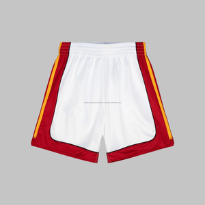Pantalones cortos de baloncesto de malla doble de alta calidad, uniformes de baloncesto reversibles para jóvenes, pantalones cortos de baloncesto para jóvenes, Unisex - Product Image 4