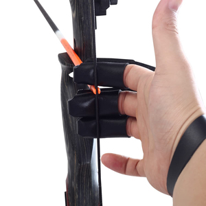 Archery Finger Protector For Wild Hunting Trips Tough Construction To Withstand Rough Handling And Constant Bow <b>String</b> Use - Product Image 6