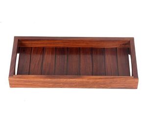 Restaurant Style Aura Tray Wooden <b>Serving</b> Tray <b>Set</b> Rectangle Minimalist Handmade Solid Design <b>Dishes</b> & Plates Dishwasher Safe - Product Image 2
