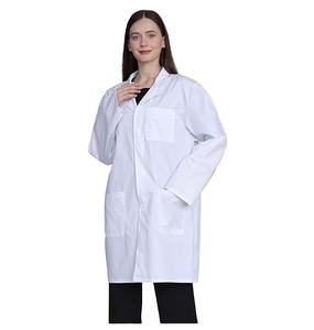 Blouse de laboratoire en coton en gros pour uniforme d'hôpital, de médecin et d'infirmière, blouse de laboratoire blanche, uniforme de médecin, blouse de clinique à manches courtes - Product Image 4