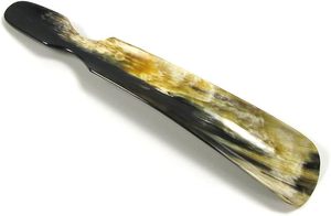 Chausse-pied suspendu long et court en corne de bœuf naturelle écologique, outil de pompage de chaussures par NS Overseas - Product Image 2