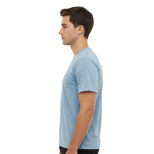 Diseña tu propia ropa deportiva de calle, camiseta de algodón para hombre, camiseta lisa para imprimir, camiseta deportiva de secado rápido. - Product Image 5