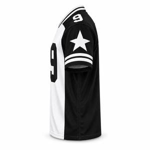 Maillot de football américain unisexe 88 en mesh respirant à col en V, sublimé, à manches courtes, tenue d'équipe adulte coupe régulière personnalisable - Product Image 5
