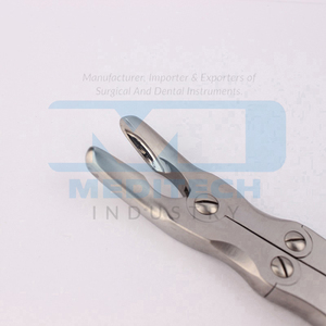 Rongeur à os Stille-Luer de qualité supérieure, 22 cm, droit, instruments chirurgicaux orthopédiques médicaux - Product Image 4