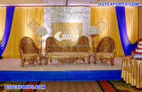 Chaise et chaises de style européen et français pour salon de mariage, chaises assorties