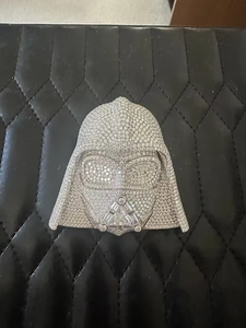 จี้รูปฮีโร่สไตล์ฮิปฮอป Star Wers ประดับเพชรโมอิสซาไนต์ เงินแท้ 925 สำหรับผู้ชาย แร็ปเปอร์ จี้แบบหรูหรา - Product Image 2