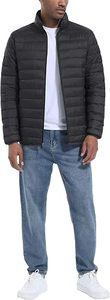 <b>Men's</b> Lightweight Packable Down Coat Waterproof Winter Hooded Jacket with 100% Down Filling Casual Storage <b>Pouch</b> - Product Image 3