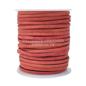 <b>Round</b> Brown Leather Cord Roll for Bracelet Making Jewelry Findings Components - Product Image 2